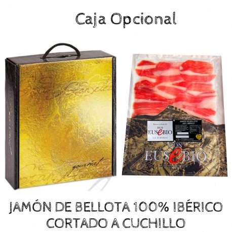 1kg Jamón de Bellota 100% Ibérico Eusebio Cortado a cuchillo