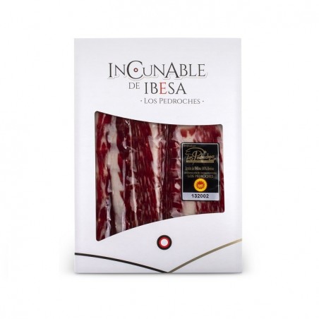 Estuche Jamón de Bellota 100% Ibérico  D.O Los Pedroches 20 sobres 80gr Incunable