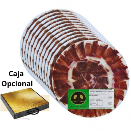 10 sobres paleta de cebo de campo ibérica 50'% raza ibérica Rivera a cuchillo