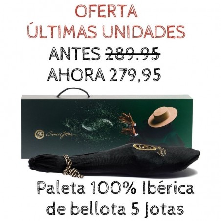 Maletín Paleta de bellota 100% ibérica 5 Jotas