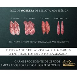 Pack Nobleza de bellota 100% Ibérico Fresca DOP Pedroches