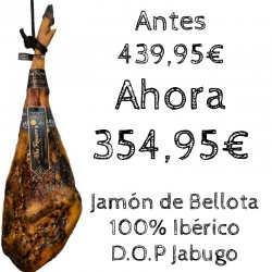 Jamón de bellota 100% Ibérico D.O Jabugo Summun A. Romero Natural