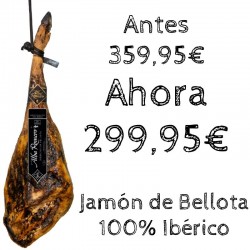 Jamón de Bellota 100% Ibérico A.Romero Natural