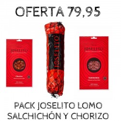 Lomo Joselito + Sobre Salchichón + Sobre Chorizo