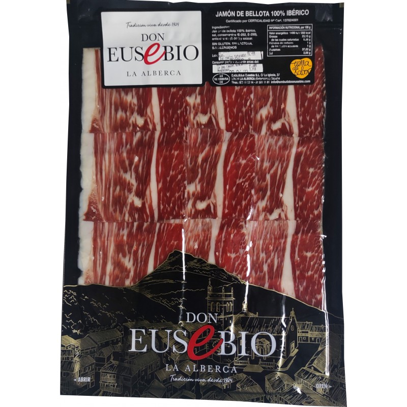 Lote Degustación de bellota Ibérico Don Eusebio en Saquito Yute