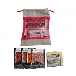 Lote Degustación de bellota Ibérico Don Eusebio en Saquito Yute