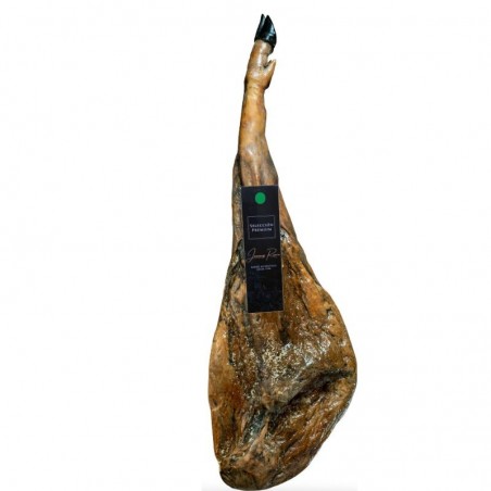 Jamón de autor Selección Premium Etiqueta Verde Rivera + Cuña Queso Regalo