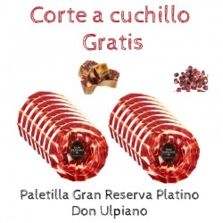Paleta Gran Selección Platino Don Ulpiano Corte a cuchillo Gratis