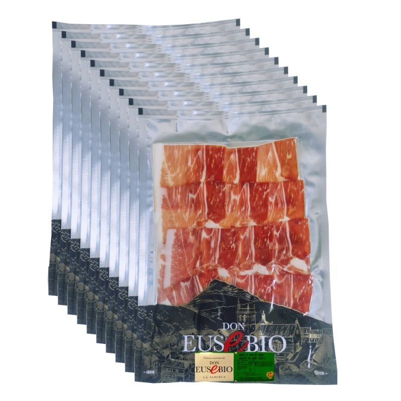 1 Kg Jamón de Cebo de Campo Ibérico 50% raza ibérica cortado a tapita