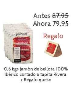 Jamón de bellota 100% ibérico Rivera - JamonesRivera.com