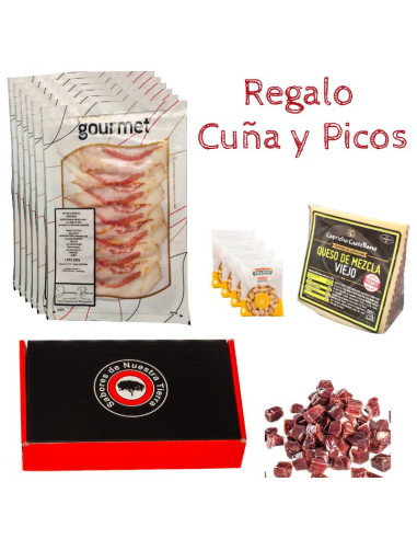Lote Ibérico Low Cost Papada Ibérica Adobada con taquitos y queso