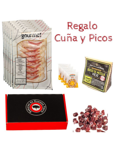 Lote Ibérico Low Cost Papada Ibérica Adobada con taquitos y queso