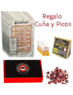 Lote Ibérico Low Cost Panceta Ibérica con taquitos y queso