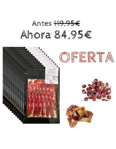Paletilla Etiqueta Verde Selección Premium Salamanca barato Loncheada a máquina