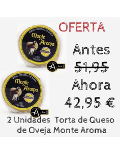Torta de Oveja MonteAroma de Montequesos - Black Friday