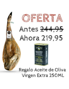 Jamón De Cebo Ibérico 50% Raza ibérica Rivera