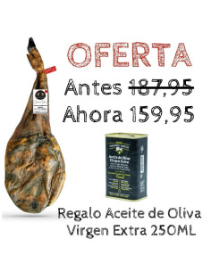 Paleta de Bellota Ibérica 50% Raza Ibérica Jamones Rivera Oferta