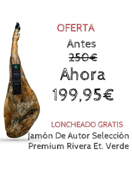Jamón Etiqueta Verde Selección Premium Salamanca barato.