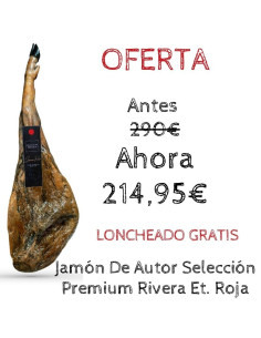 Jamón Etiqueta Roja Selección Premium Salamanca barato.