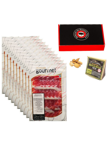 Jamón de Bellota 100% Ibérico Oferta Pata negra Rivera Cortado a tapita