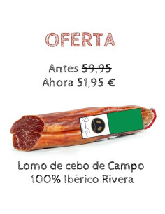 Caña de Lomo de cebo de campo 100% Ibérico Rivera