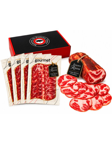 Coppa de cabecero de lomo ibérico de bellota 100% Ibérica Rivera