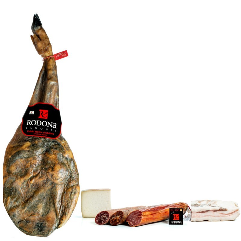 Lote Ibérico Paleta Bellota y embutidos Sierra Nevada